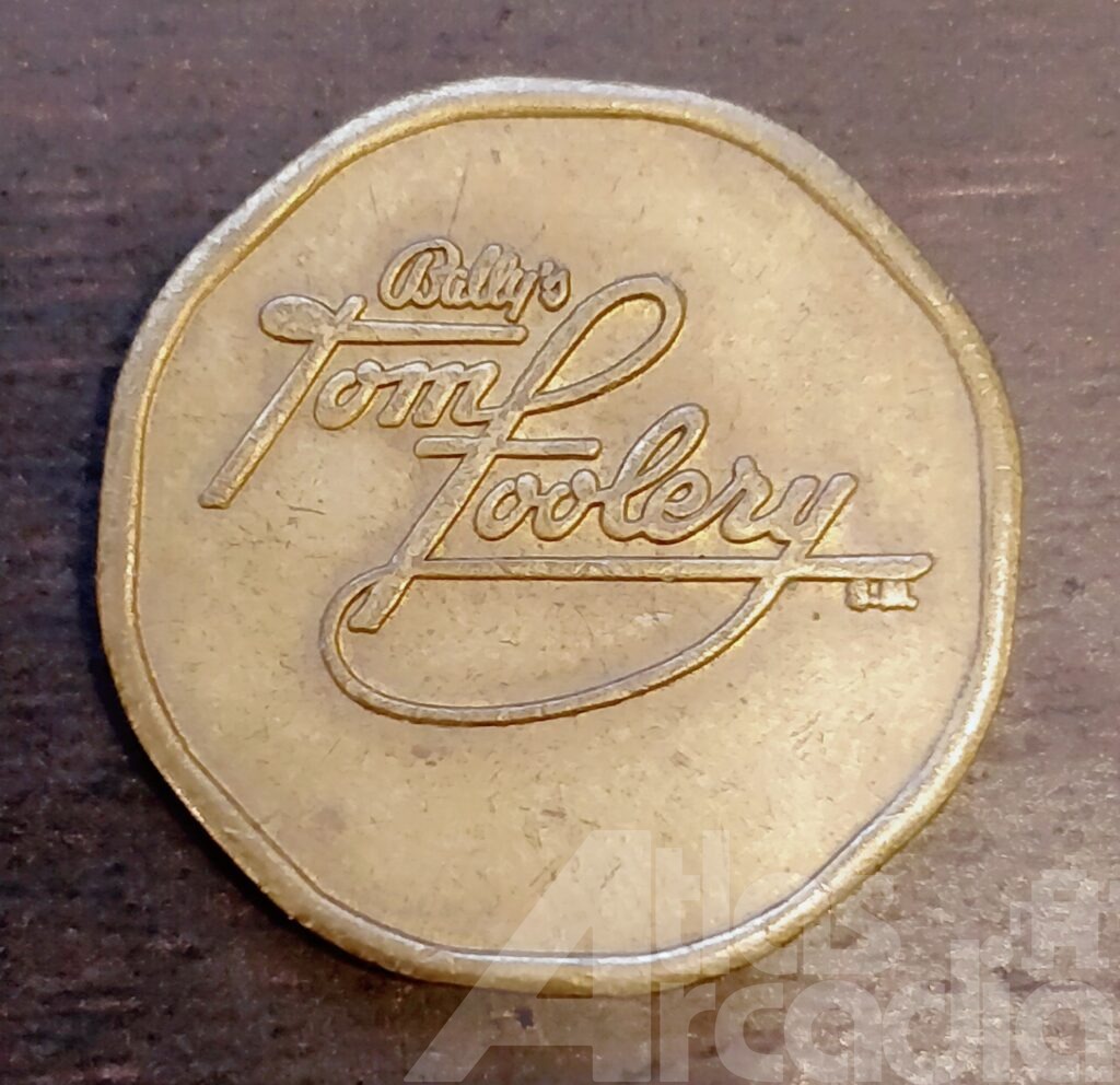 Bally's Tom Foolery token obverse