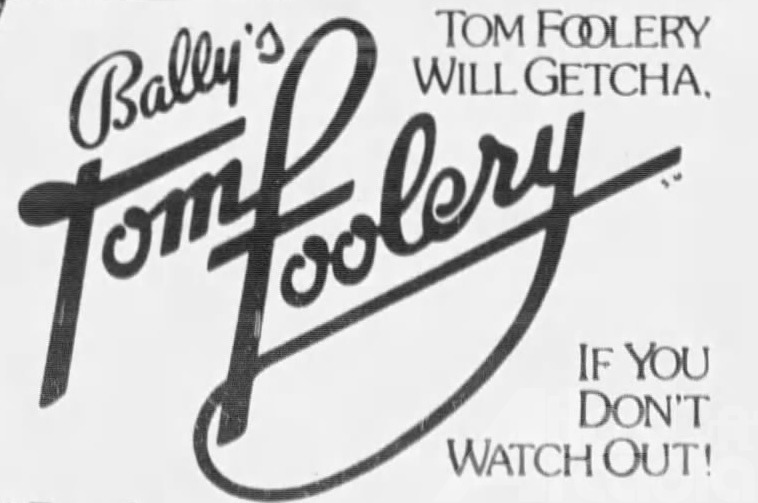 Bally's Tom Foolery Logo