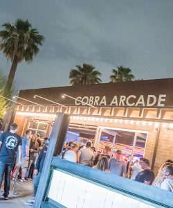 Exterior of Cobra Arcade Bar, Phoenix, AZ