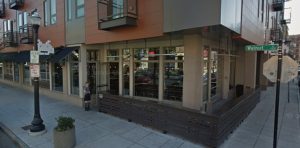 Former Walnut Street location, exterior Oct 2016