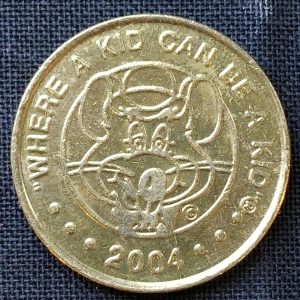 Chuck E. Cheese: 2004 Bowler Hat Brass