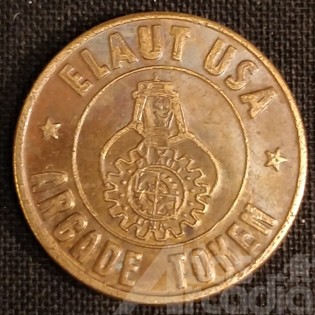 ELAUT USA: Arcade Token aCopper, front