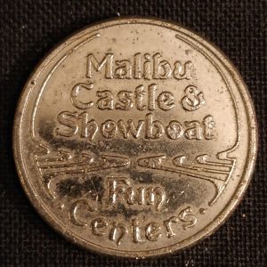 Malibu Castle & Showboat: Brass 23mm (nickel)