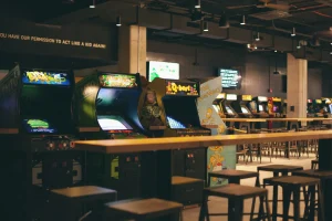16 Bit Bar + Arcade, Charlotte, interior