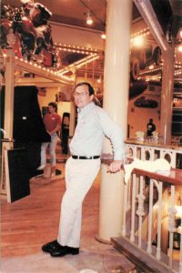 Dicky Adams inside Commander Ragtime's, Barrel of Fun #13