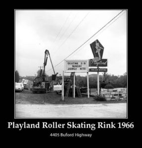 Photograph of Playland Roller Skating Center