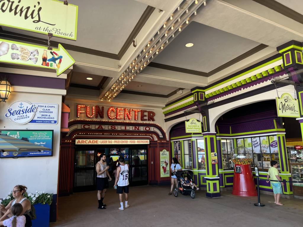 Photograph of Casino Arcade – Santa Cruz Beach Boardwalk