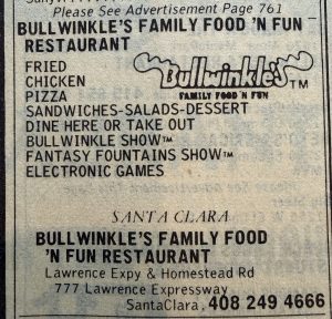 Photograph of Bullwinkle’s