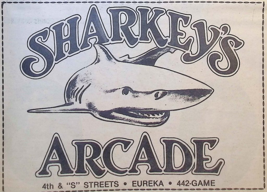 Photograph of Sharkey’s Arcade